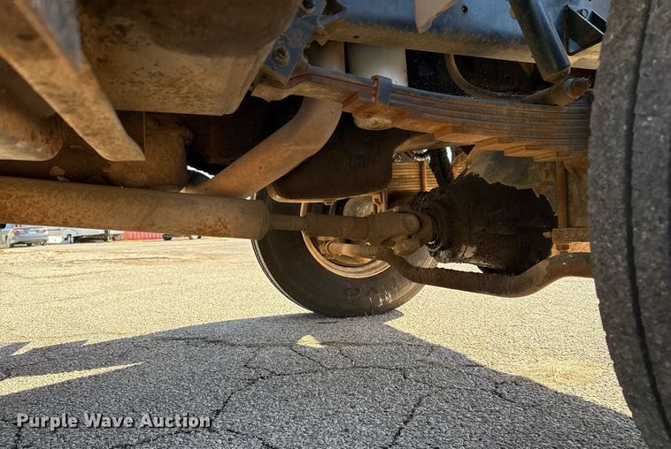 image for item ED5506 1999 International 4300 Crew Cab flatbed truck