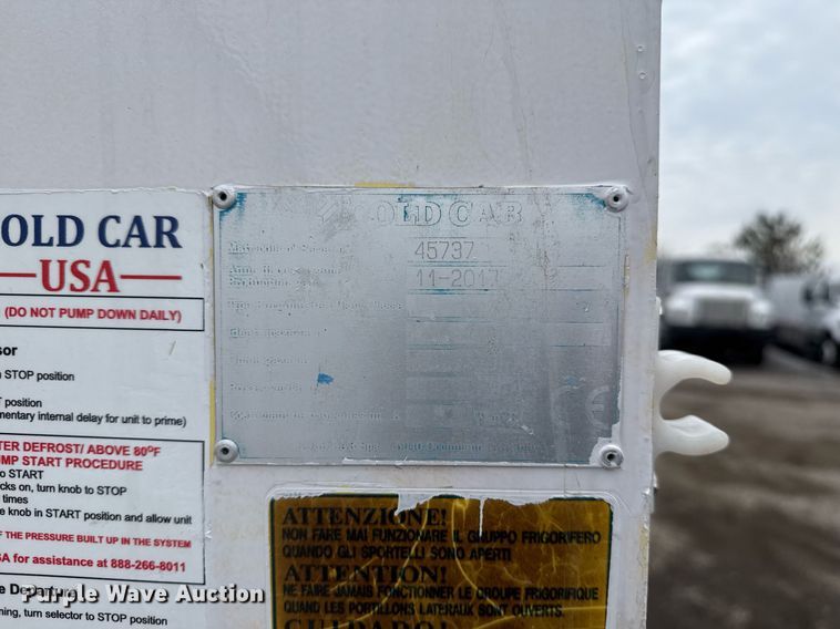 image for item EG2562 2017 Ford E450 Super Duty refrigerated truck