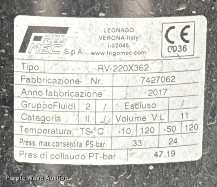 image for item EG2562 2017 Ford E450 Super Duty refrigerated truck