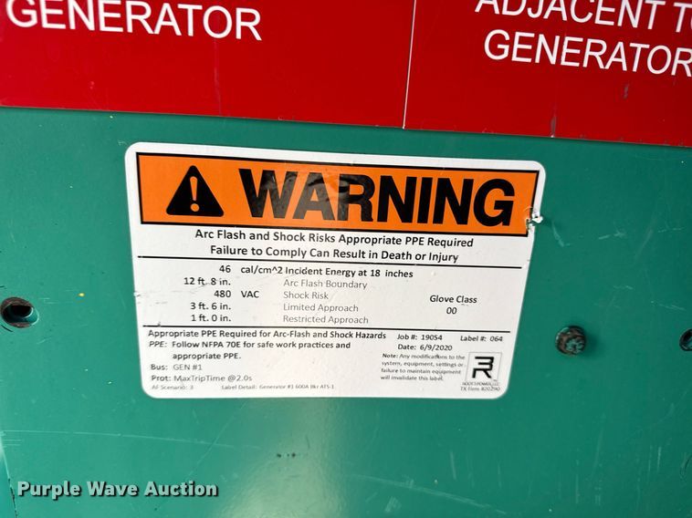 image for item EG2568 2007 MagnaMax 574RSL4036 generator