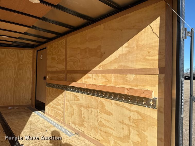 image for item EG2585 2024 Forest River Inc enclosed cargo trailer