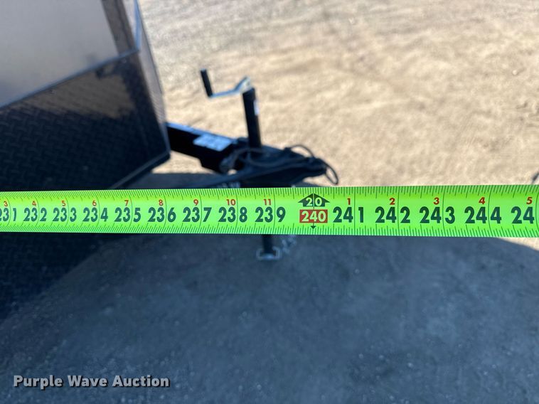 image for item EG2585 2024 Forest River Inc enclosed cargo trailer