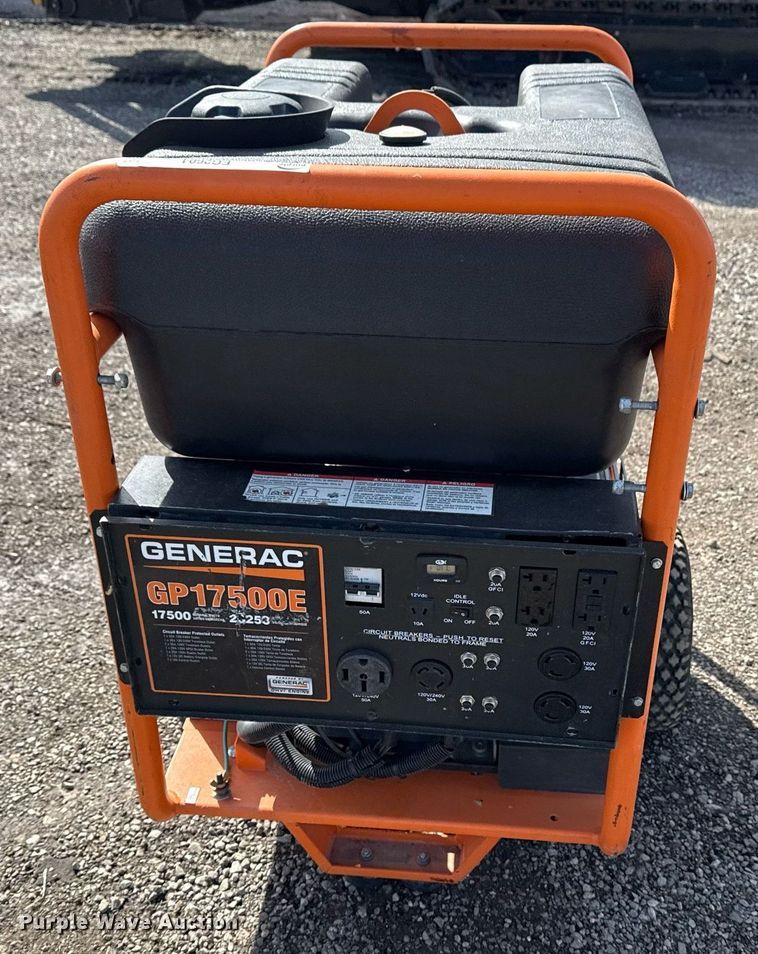 image for item EG2604 Generac GP17500E generator