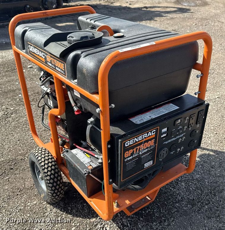 image for item EG2604 Generac GP17500E generator