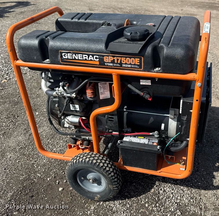 image for item EG2604 Generac GP17500E generator