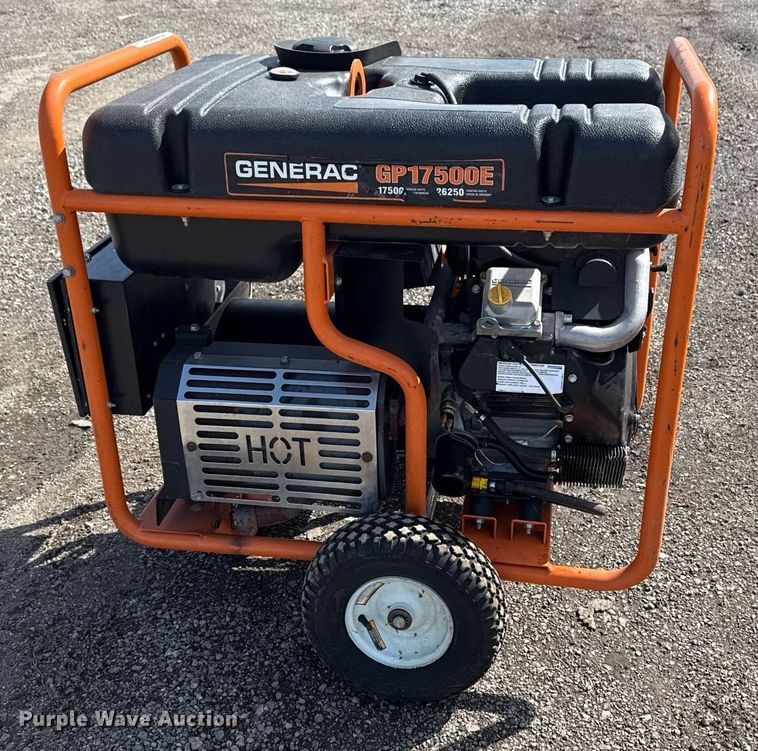 image for item EG2604 Generac GP17500E generator