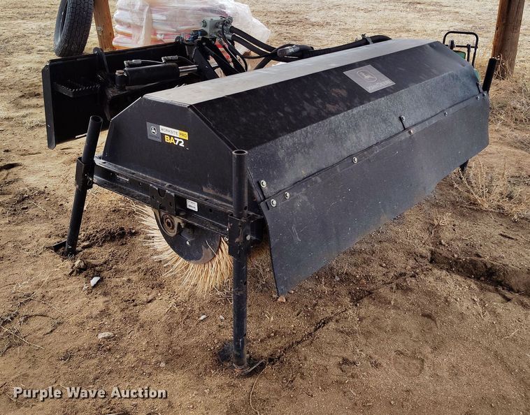 image for item EH0181 John Deere BA72 skid steer broom