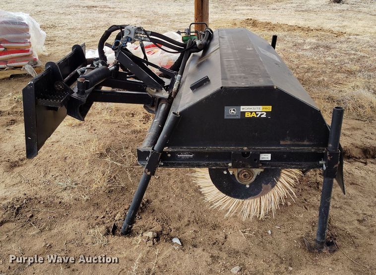 image for item EH0181 John Deere BA72 skid steer broom