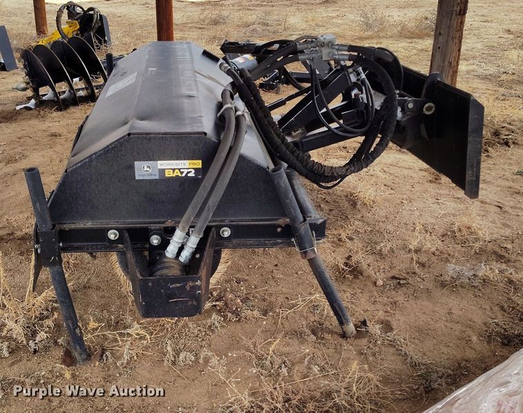 image for item EH0181 John Deere BA72 skid steer broom