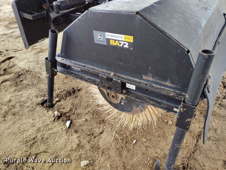 image for item EH0181 John Deere BA72 skid steer broom