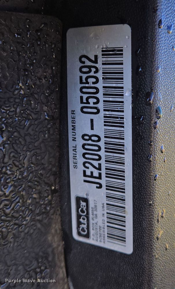 image for item EJ7337 2020 Club Car Precedent golf cart