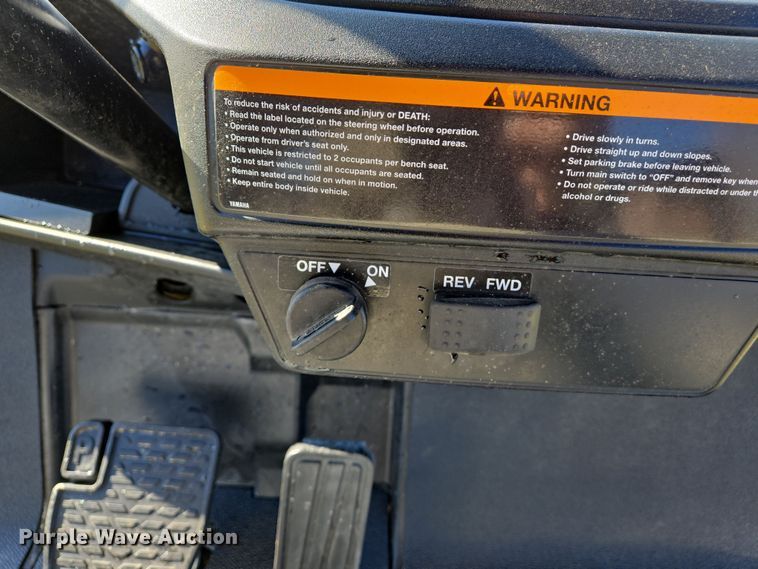 image for item EJ7339 2020 Yamaha AC-L golf cart