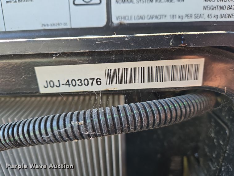 image for item EJ7339 2020 Yamaha AC-L golf cart