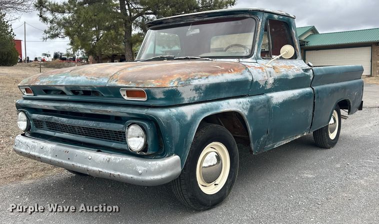 image for item EK0437 1965 GMC pickup truck