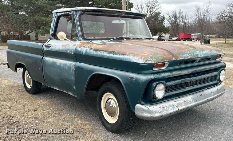 image for item EK0437 1965 GMC pickup truck