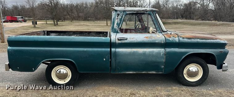 image for item EK0437 1965 GMC pickup truck