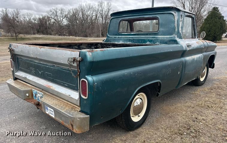 image for item EK0437 1965 GMC pickup truck
