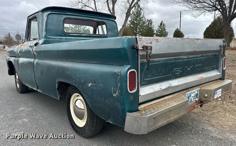 image for item EK0437 1965 GMC pickup truck