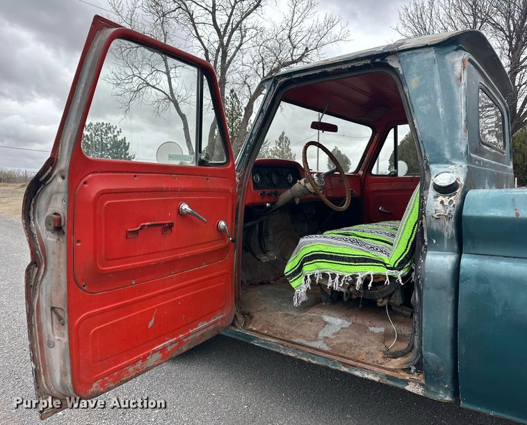 image for item EK0437 1965 GMC pickup truck