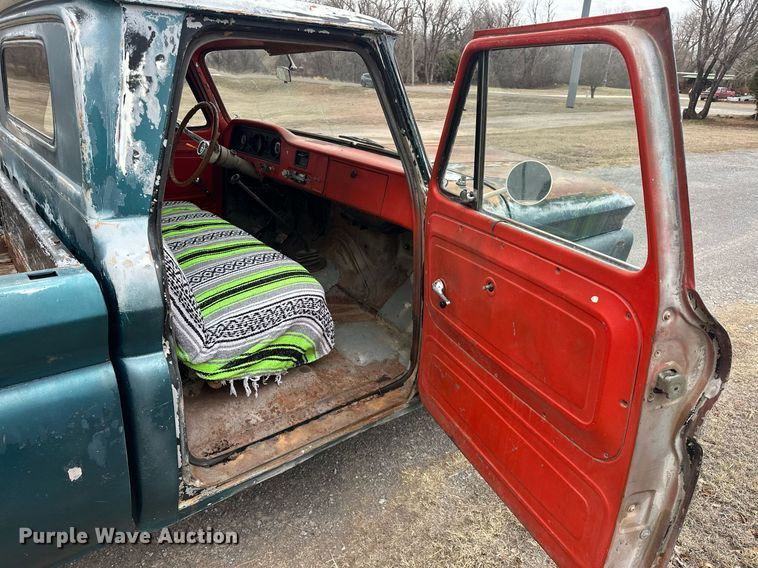 image for item EK0437 1965 GMC pickup truck