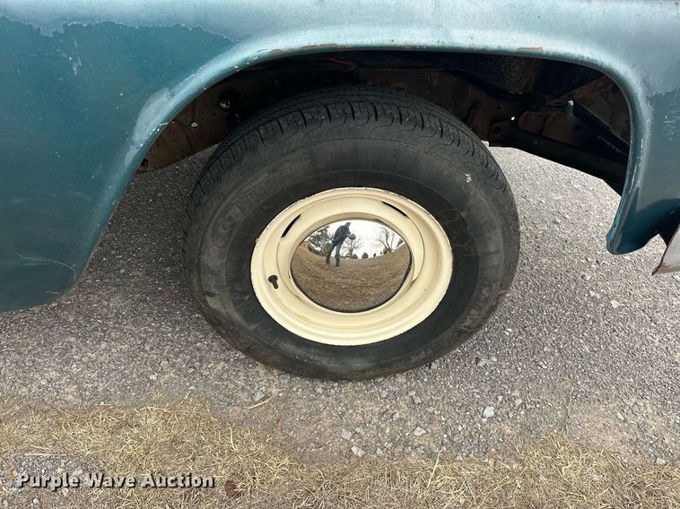 image for item EK0437 1965 GMC pickup truck