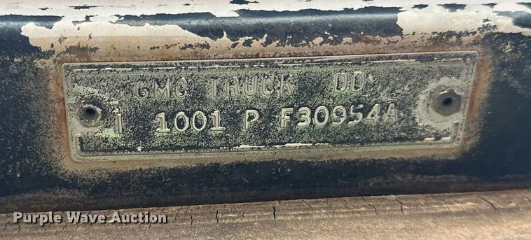 image for item EK0437 1965 GMC pickup truck