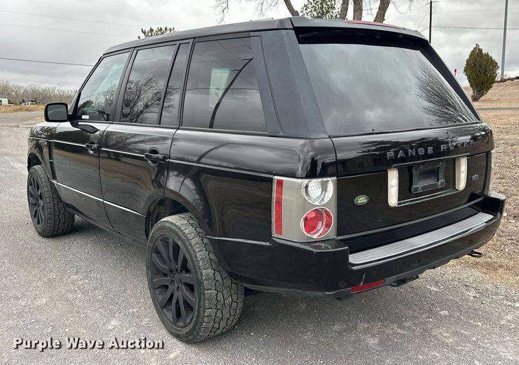 image for item EK0439 2007 Land Rover Range Rover SUV