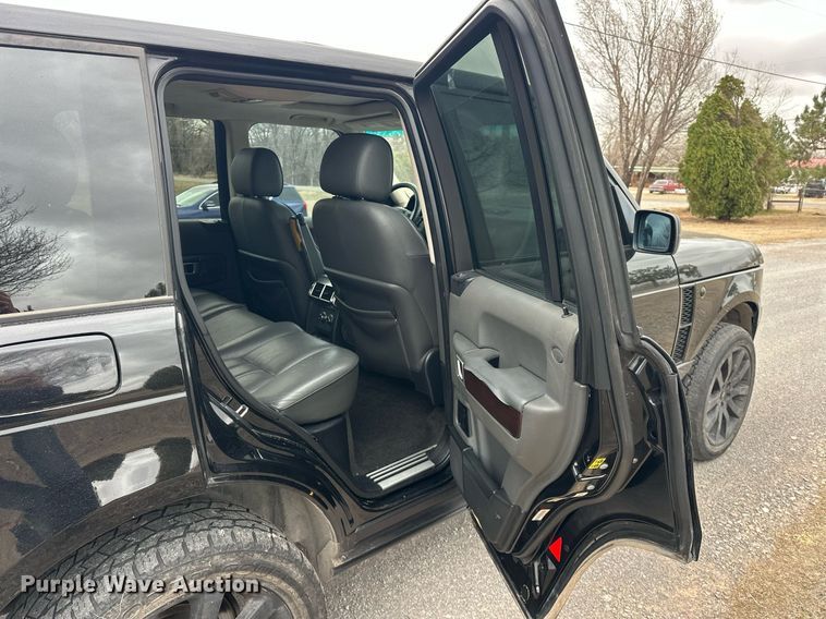 image for item EK0439 2007 Land Rover Range Rover SUV