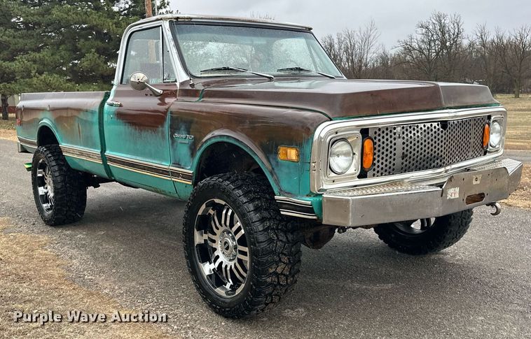 image for item EK0440 1971 Chevrolet Custom 10 pickup truck