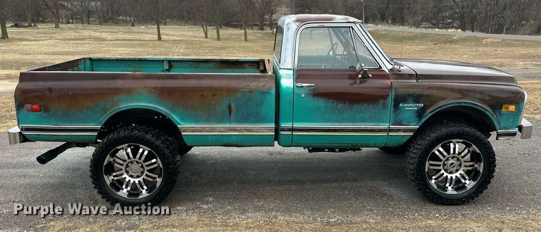 image for item EK0440 1971 Chevrolet Custom 10 pickup truck