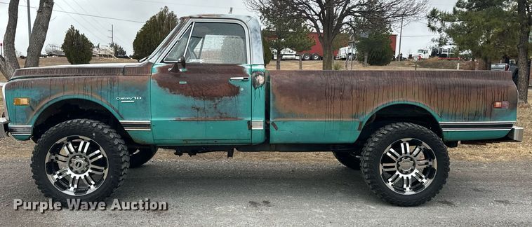 image for item EK0440 1971 Chevrolet Custom 10 pickup truck