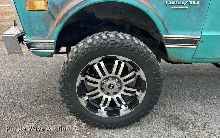 image for item EK0440 1971 Chevrolet Custom 10 pickup truck