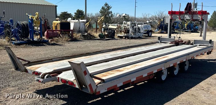 image for item EK0476 2008 A.M. Haire  RCCTT9623SS roll-off tilt deck container trailer