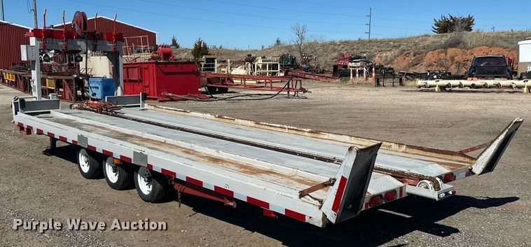 image for item EK0476 2008 A.M. Haire  RCCTT9623SS roll-off tilt deck container trailer