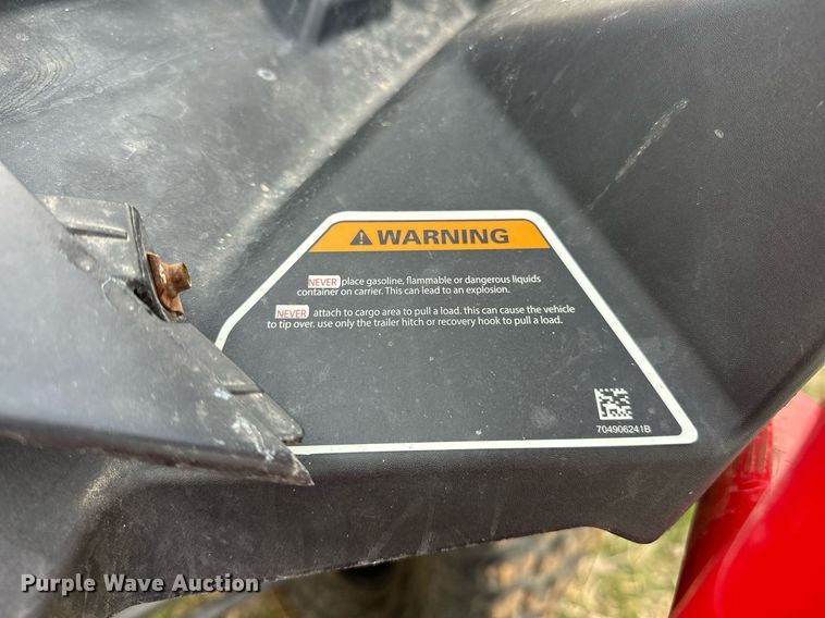 image for item EK0511 2017 Can-Am Maverick X3 XRS utility vehicle