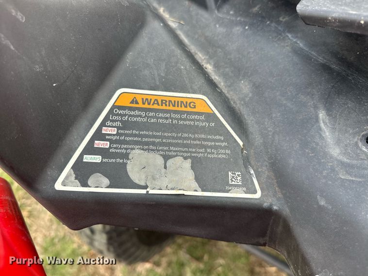 image for item EK0511 2017 Can-Am Maverick X3 XRS utility vehicle