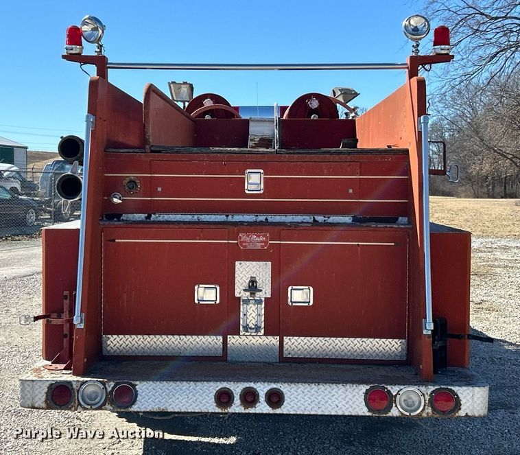 image for item EK2712 1980 Ford F700 Custom Cab pumper fire truck