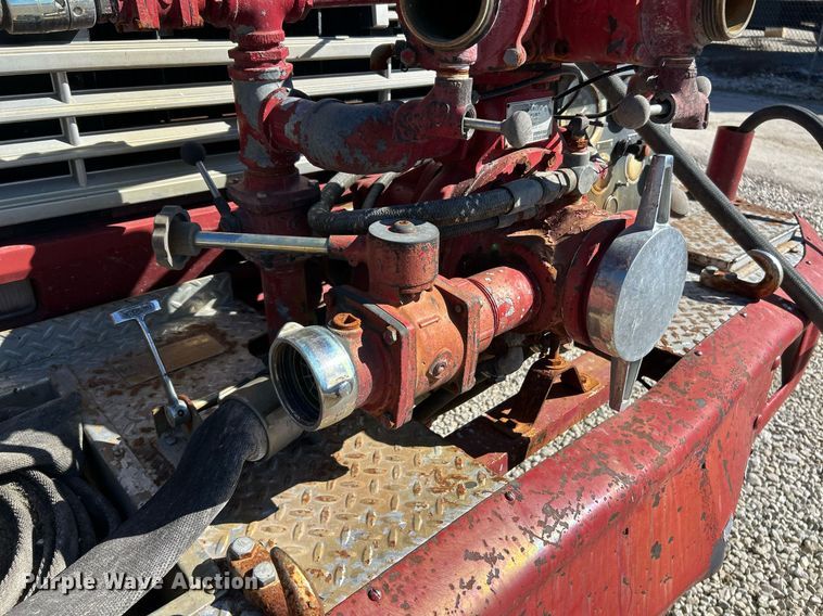 image for item EK2712 1980 Ford F700 Custom Cab pumper fire truck