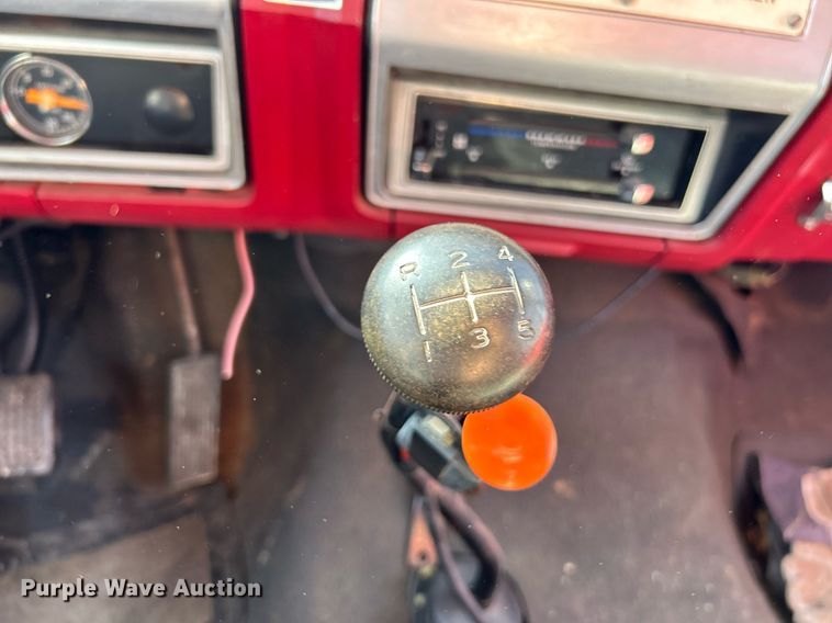 image for item EK2712 1980 Ford F700 Custom Cab pumper fire truck