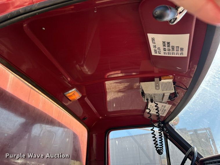 image for item EK2712 1980 Ford F700 Custom Cab pumper fire truck