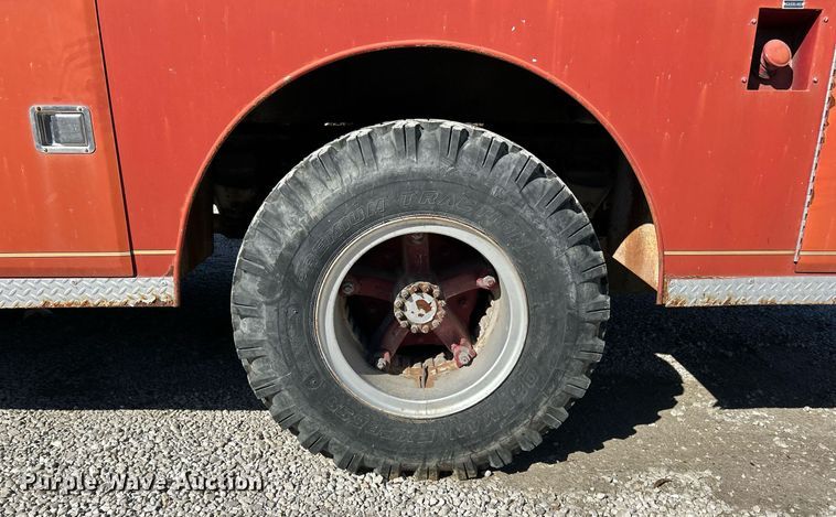 image for item EK2712 1980 Ford F700 Custom Cab pumper fire truck