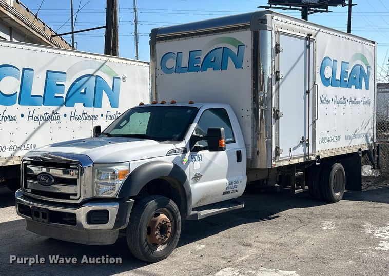 image for item EK2736 2013 Ford F550 Super Duty XLT box truck