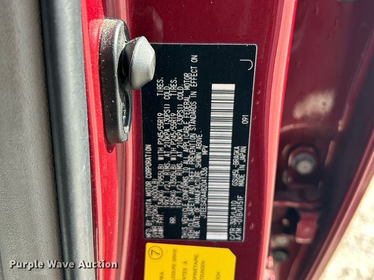 image for item EK2780 2008 Toyota Highlander Limited SUV