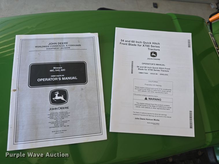 image for item EK5035 2010 John Deere 2305 MFWD tractor