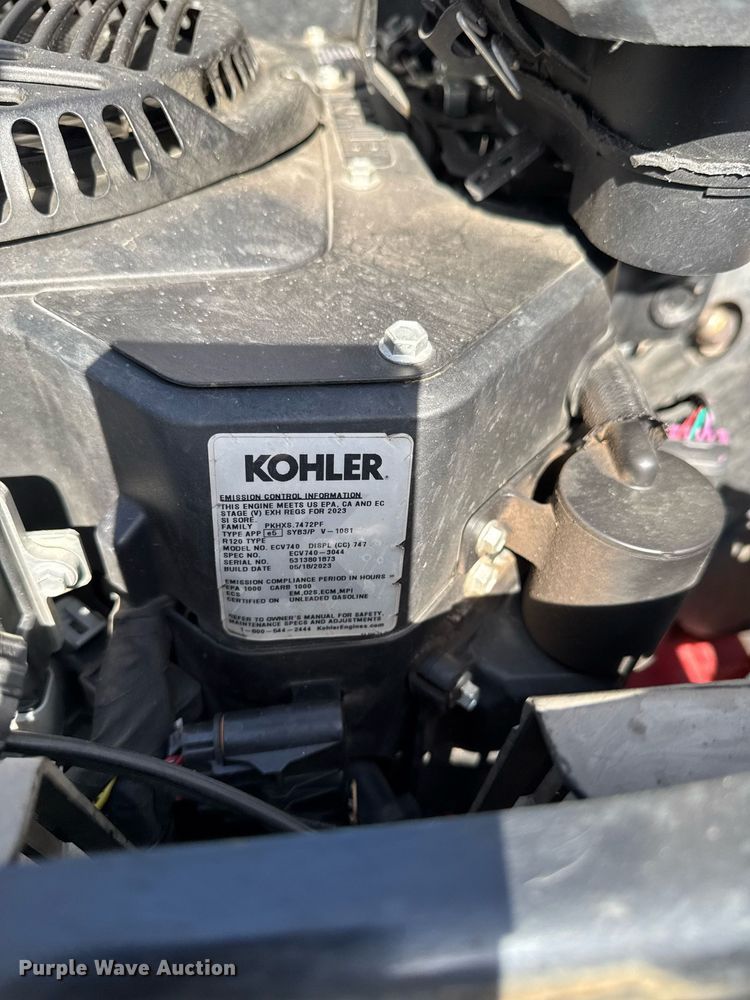 image for item EM3543 2009 Exmark LZZ27KC606 ZTR lawn mower