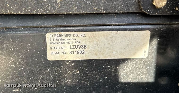 image for item EM3543 2009 Exmark LZZ27KC606 ZTR lawn mower