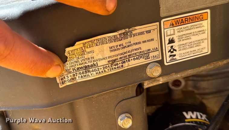 image for item EM3545 2014 Wright WST48FX691E ZTR lawn mower