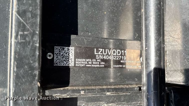 image for item EM3546 Exmark LZX801GKA60600 ZTR lawn mower