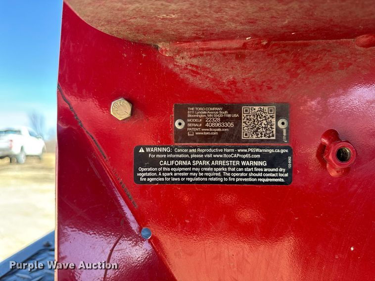 image for item EM3553 2021 Toro Dingo Wide Track TX 1000  compact utility loader