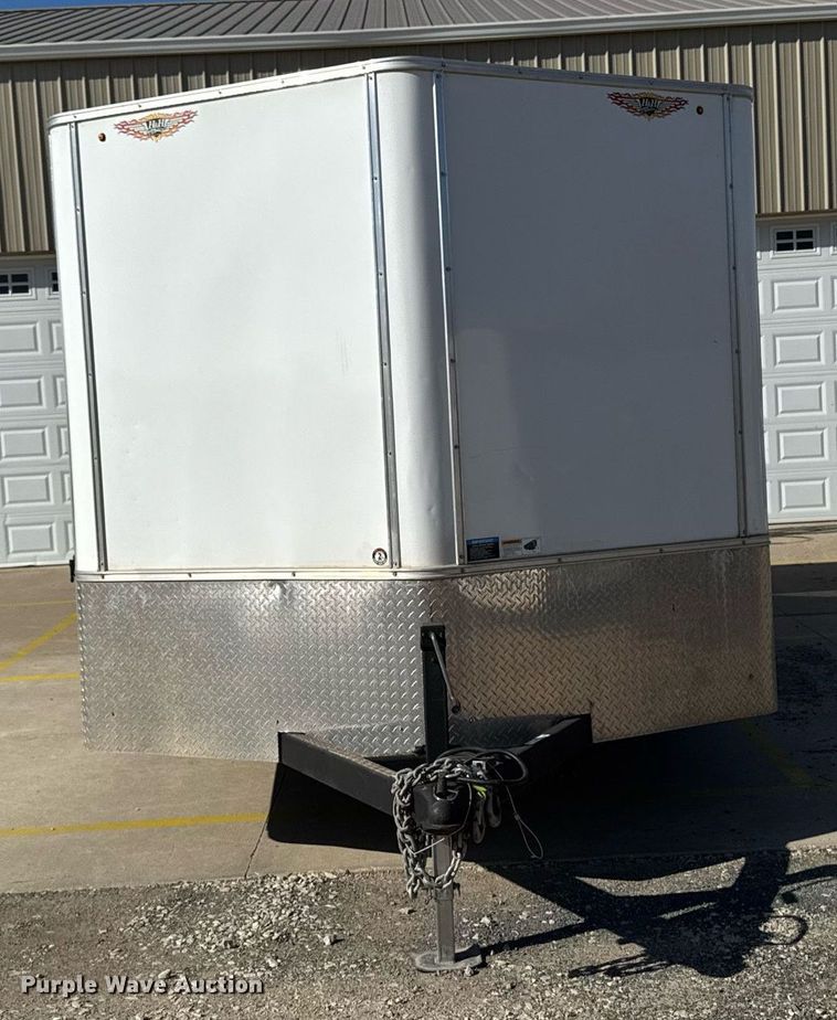 image for item EM3556 2020 H&H H9616TFTV-100 enclosed cargo trailer
